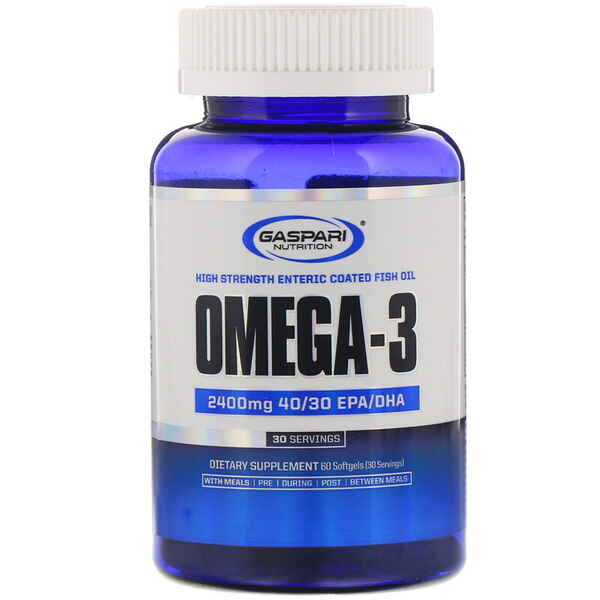 Gaspari Omega-3 (60 caps) > İdman qidaları > Vitamin və minerallar > Gaspari