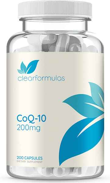 Clear Formulas CoQ10 (200 mg) - 200 caps > İdman qidaları > Vitamin və minerallar > 