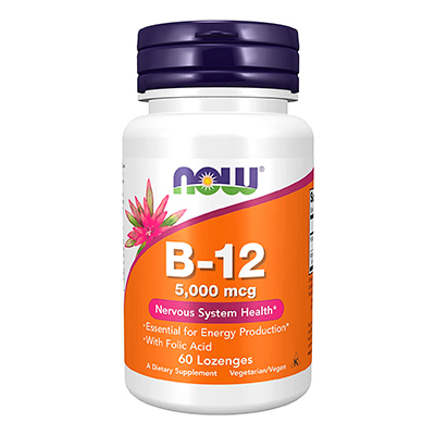 Now B-12 5,000 mcg (60 tab) > İdman qidaları > Vitamin və minerallar > 