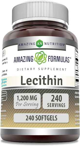 Amazing Formulas Lecithin 1200 mg (240 tab) > İdman qidaları > Vitamin və minerallar > 