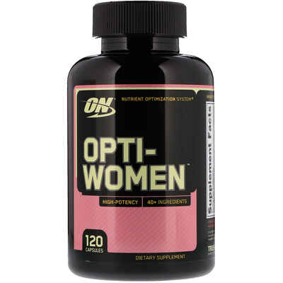 Opti-Women (120 caps) > Vitamin və minerallar > Optimum Nutrition