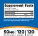 Nutricost Zinc Chelate - 120 caps