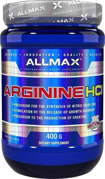 Allmax Arginine HCL (400 gr) > İdman qidaları > Аминокислоты > ALLMAX