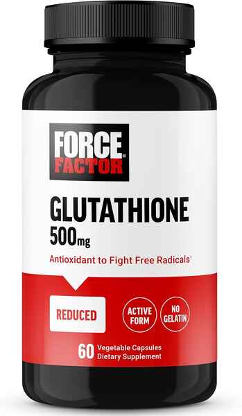 Force Factor Glutathione (500 mg) - 60 caps > İdman qidaları > Аминокислоты > Аминокислотные комплексы > 