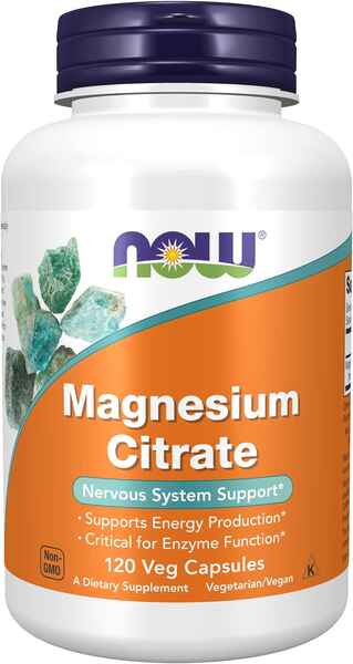 NOW Magnesium Citrate - 120 caps > İdman qidaları > Vitamin və minerallar > NOW