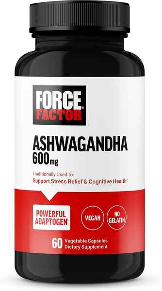 Force Factor Ashwagandha (600 mg) - 60 caps > İdman qidaları > Vitamin və minerallar > 