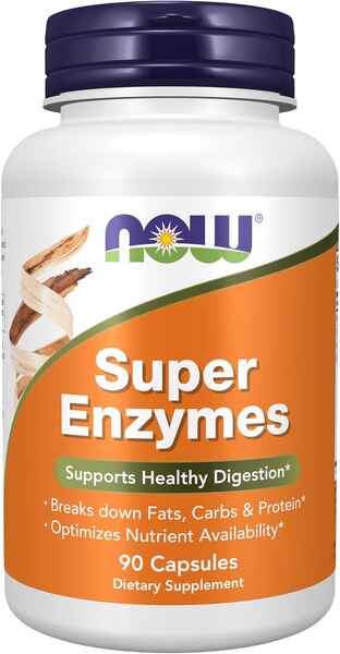 Now Super Enzymes (90 caps) > İdman qidaları > Vitamin və minerallar > NOW